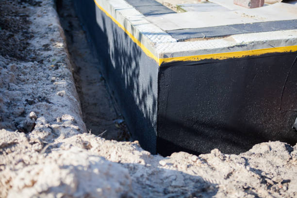 Professional Interior Drainage System technician working in Mulliken, MI